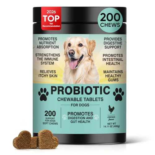 Save 23% on Probiotic Chews for Dog Digestive Health