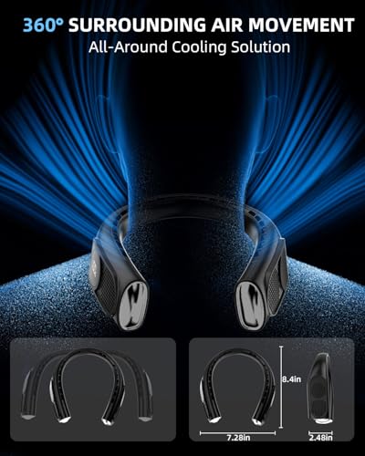 39% Off JIAGE Bladeless Neck Fan - Use Code GBLQIX6N - Image 3