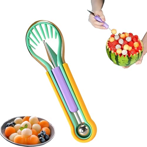 50% Off 4-in-1 Stainless Steel Fruit Cutter Set