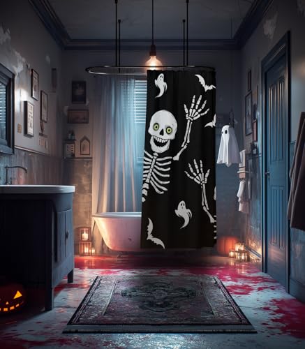 Halloween Shower Curtain for Bathroom - Under $5 - Image 6