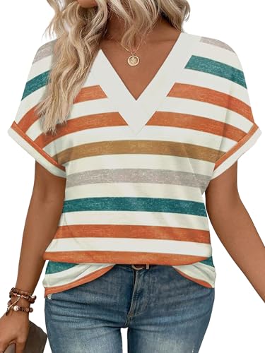 11% Off WIHOLL Women's Summer V-Neck Tops