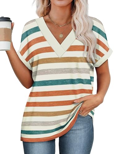 11% Off WIHOLL Women's Summer V-Neck Tops - Image 3