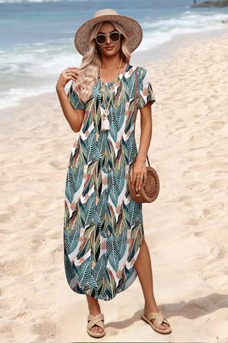 41% Off WIHOLL Women's Summer Maxi Dress with Pockets - Image 3