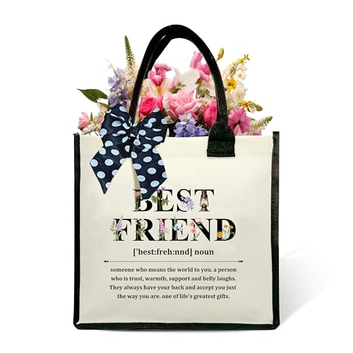 Floral Canvas Tote Bag Gift - $9.99 Beach & Travel Shoulder Bag