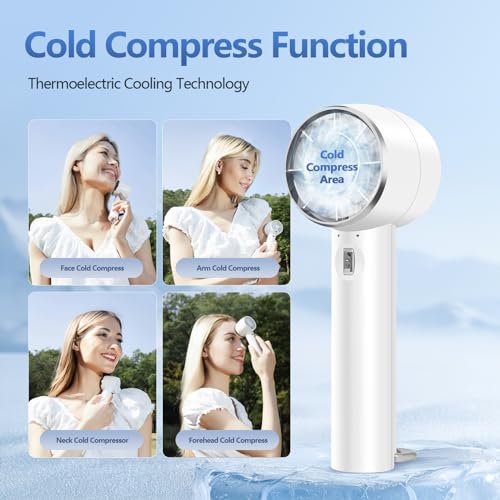 65% Off Loranu Portable Turbo Fan with Cold Compress - Image 2