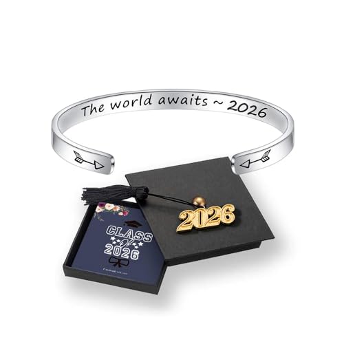Class of 2026 Graduation Bracelet Gift with Box - $19.99