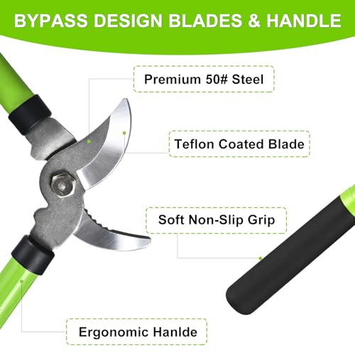 Garden Loppers & Pruners Set with Code O754DGF7 - Image 3