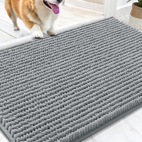 37% Off OLANLY Absorbent Chenille Dog Door Mat for Muddy Paws