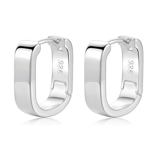 43% Off IEFWELL Sterling Silver Huggie Hoop Earrings