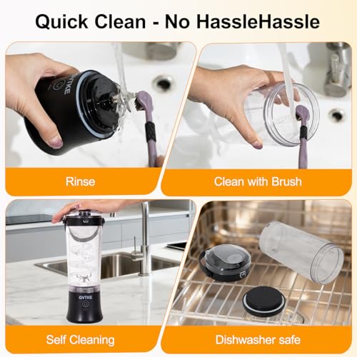 36% Off GVTKE Portable Blender with Code E7UYPYCZ - Image 5