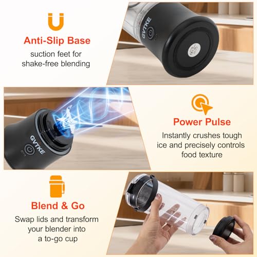 36% Off GVTKE Portable Blender with Code E7UYPYCZ - Image 6