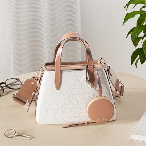 Save 57% on Calvin Klein Vegan Leather Mini Satchel Crossbody - Image 3