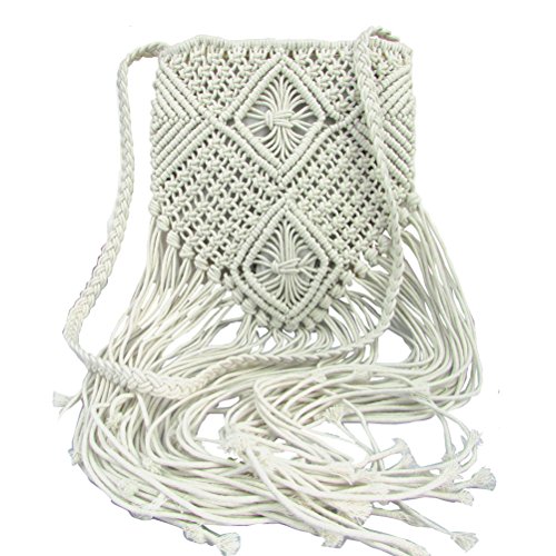 Save on Donalworld Bohemian Crochet Shoulder Bag with Code