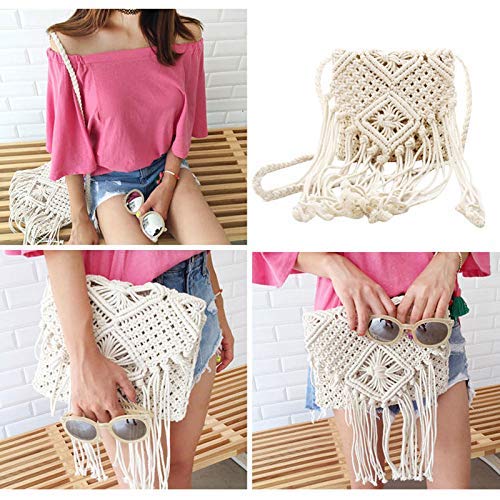 Save on Donalworld Bohemian Crochet Shoulder Bag with Code - Image 7