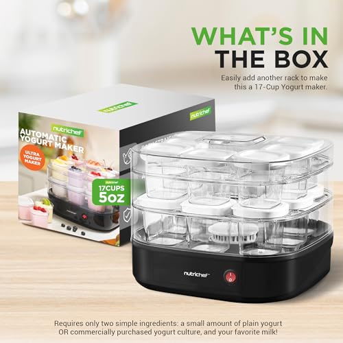 54% Off NutriChef 17-Cup Automatic Yogurt Maker - Image 3