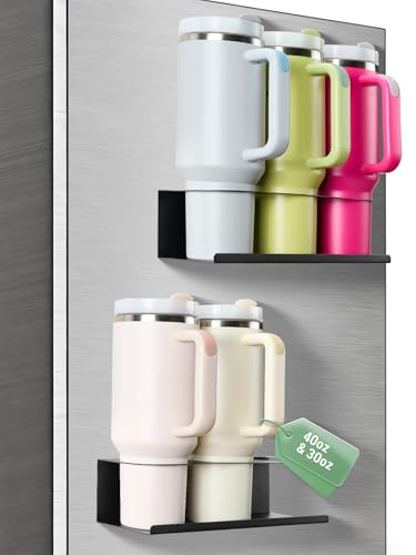 Save 50%: POLRAI Magnetic Cup Holder for Fridge