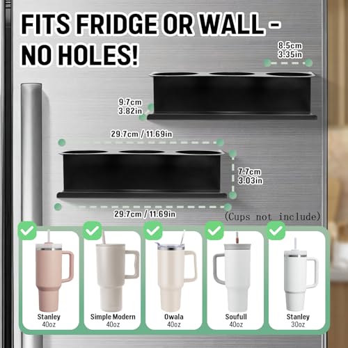 Save 50%: POLRAI Magnetic Cup Holder for Fridge - Image 5