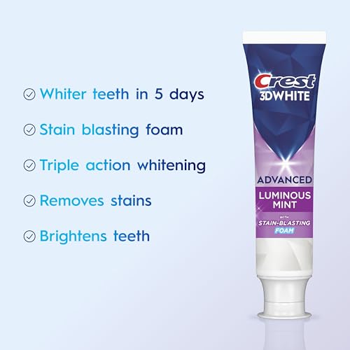 Save 7% on Crest 3D White Advanced Whitening Toothpaste - Image 2