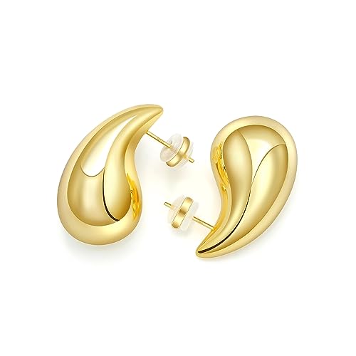30% Off 18K Gold Plated Teardrop Earrings for Women