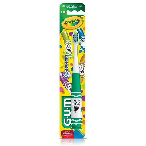Save 40% on GUM Crayola Kids' Toothbrush 4-Pack - Image 2