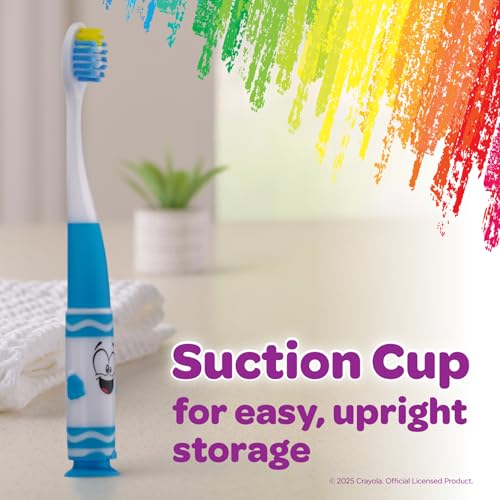 Save 40% on GUM Crayola Kids' Toothbrush 4-Pack - Image 4