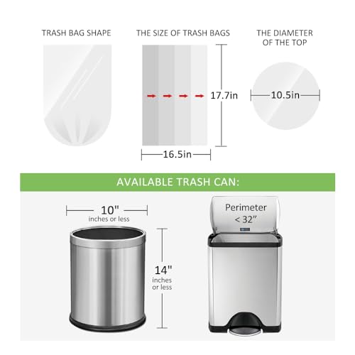 Save 38% on RayPard 200-Count 2 Gallon Small Trash Bags - Image 2