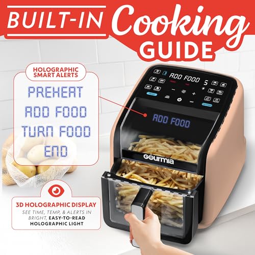 40% Off Gourmia 7 QT Air Fryer with Panoramic Window - Image 6