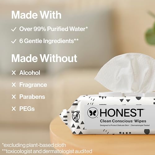 Save 5% on Honest Hypoallergenic Baby Wipes - Image 6