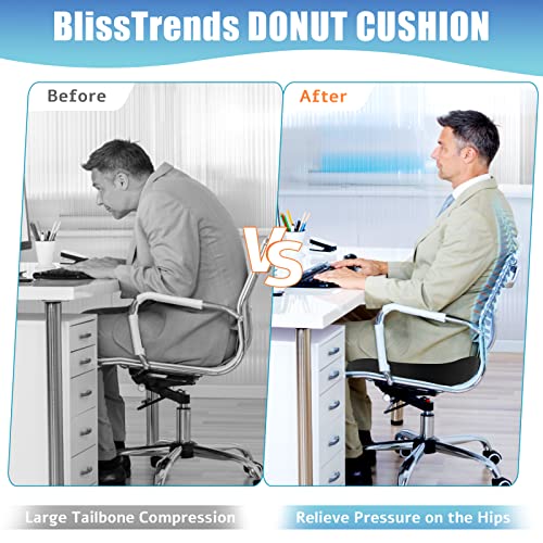 Save 41% on BlissTrends Memory Foam Donut Seat Cushion - Image 5