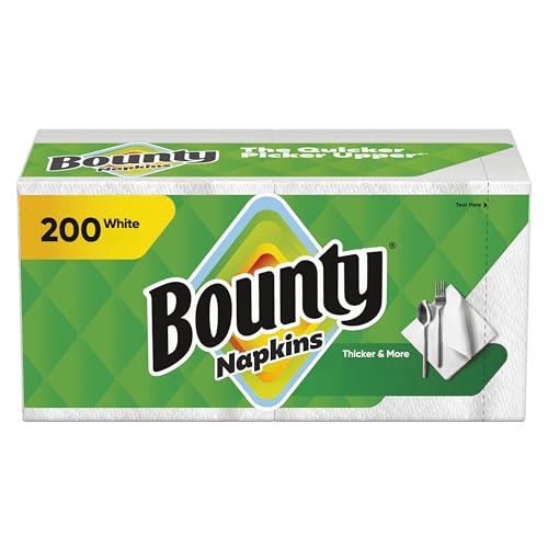 Save 19% on Bounty Quilted Paper Napkins (200 Count)