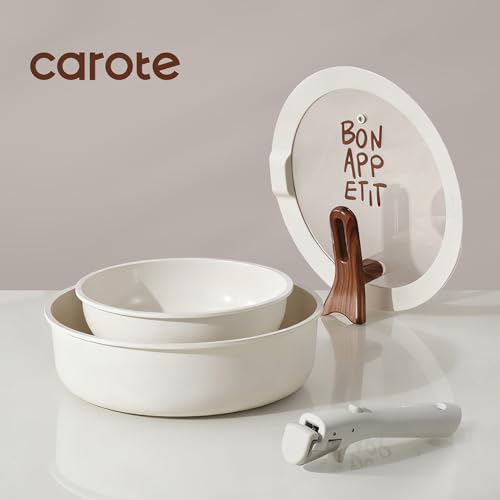 Save 33% on CAROTE Ceramic Nonstick Cookware Set - Image 3
