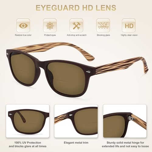 50% Off EYEGUARD 3-Pack Bifocal Reading Sunglasses - Image 5