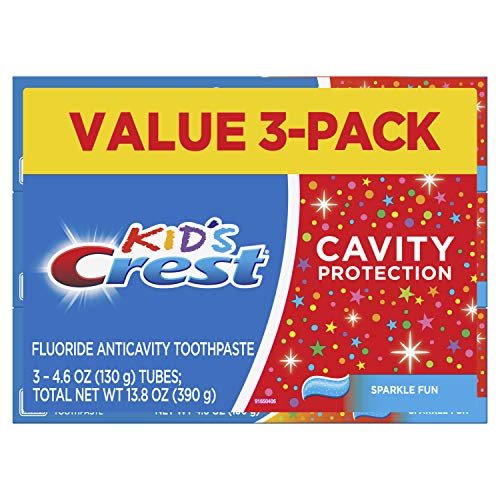 Save 38% on Crest Kids Cavity Protection Toothpaste 3-Pack