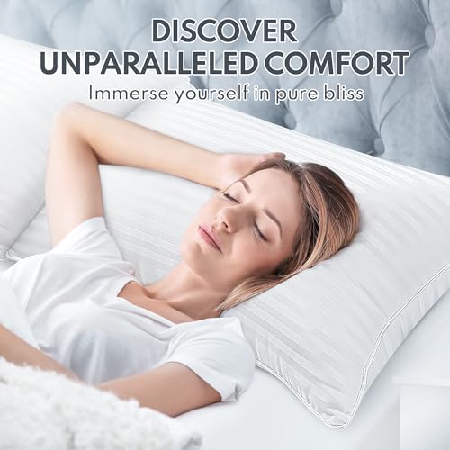 75% Off Queen Bed Pillows Set of 2 - Hotel Quality & Cooling - Image 2