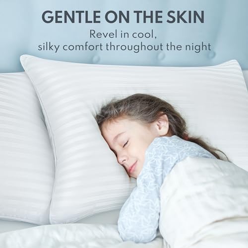 75% Off Queen Bed Pillows Set of 2 - Hotel Quality & Cooling - Image 6