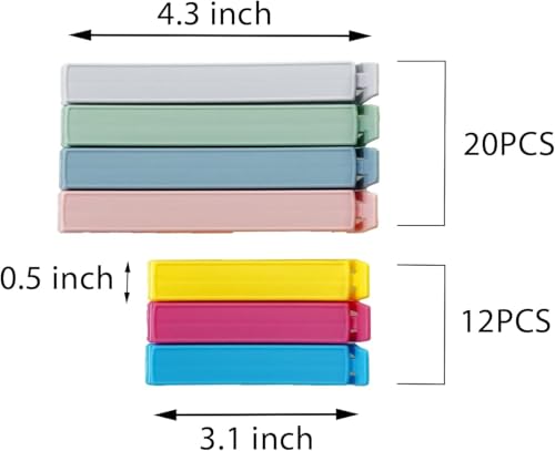 Save 33% on Yarall 32-Pack Plastic Chip Clips - Image 2