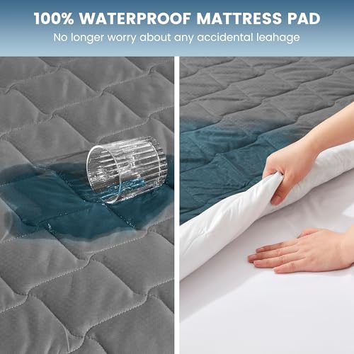 63% Off SLEEP ZONE Waterproof Queen Mattress Protector - Image 2