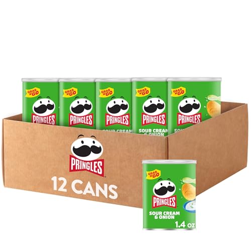 11% Off Pringles Sour Cream & Onion Chips (12 Cans)