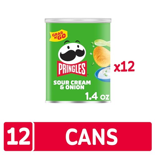 11% Off Pringles Sour Cream & Onion Chips (12 Cans) - Image 4