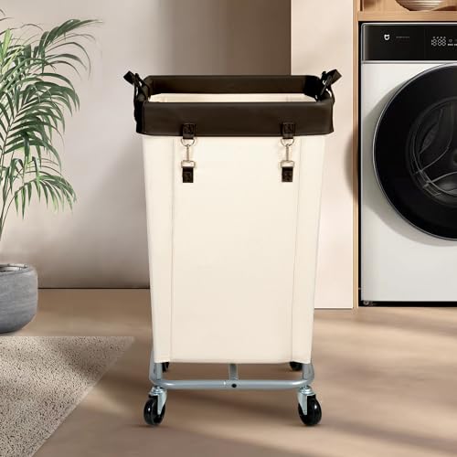 STO STO 160L Rolling Laundry Hamper with Wheels for Large Families - Image 2