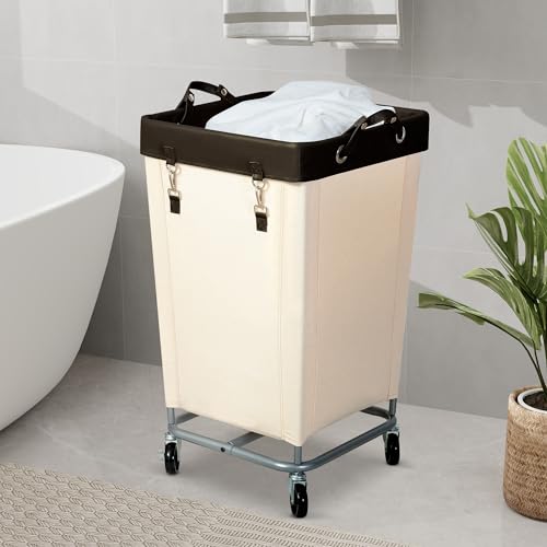 STO STO 160L Rolling Laundry Hamper with Wheels for Large Families - Image 3