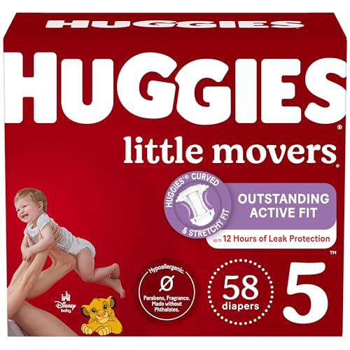 30% Off Huggies Size 5 Diapers - 58 Count