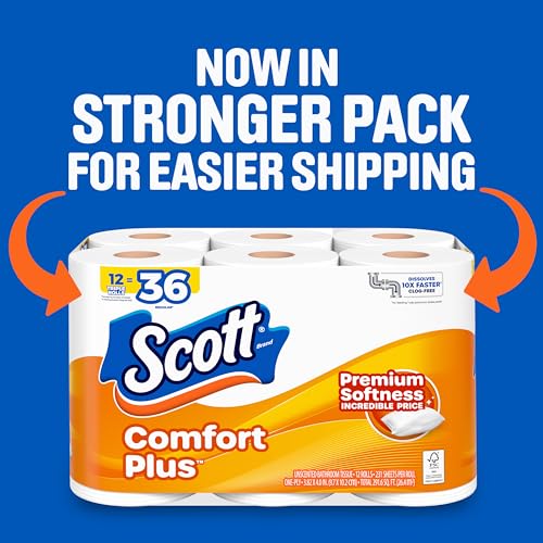 Scott ComfortPlus Toilet Paper 12 Triple Rolls for $6.99 - Image 2
