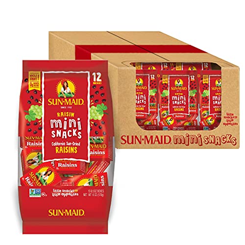 Save 40% on Sun-Maid Raisins 144-Pack Snack Boxes