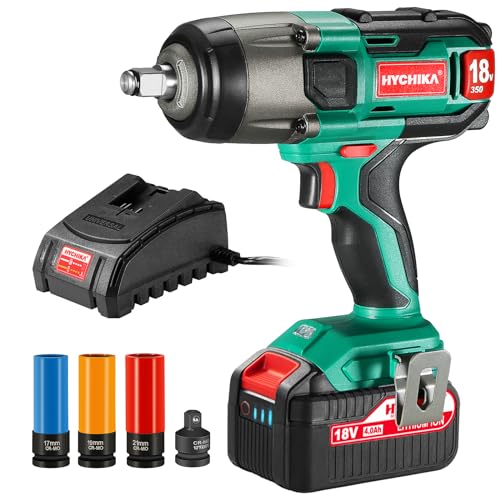 Save 34% on HYCHIKA 18V Cordless Impact Wrench Kit