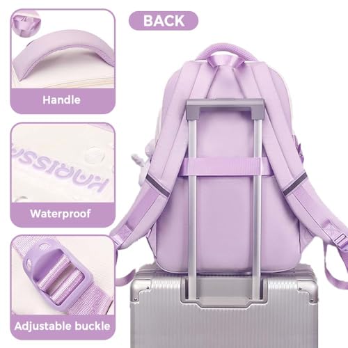 Save on MININAI Cute Aesthetic Backpack for School & Travel - Image 5