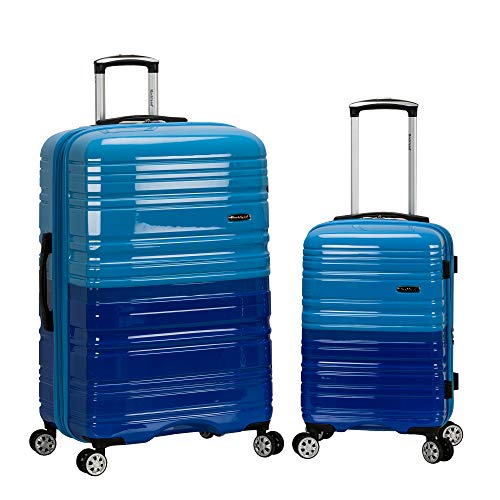 75% Off Rockland Melbourne 2-Piece Hardside Luggage Set