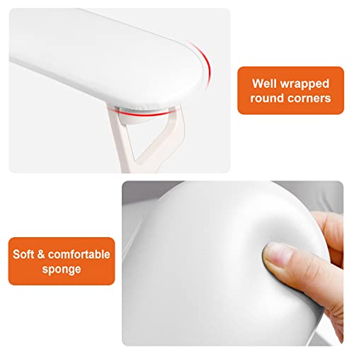 Diesisa Foldable Nail Arm Rest with Mat for Salon & Home Use - Image 5