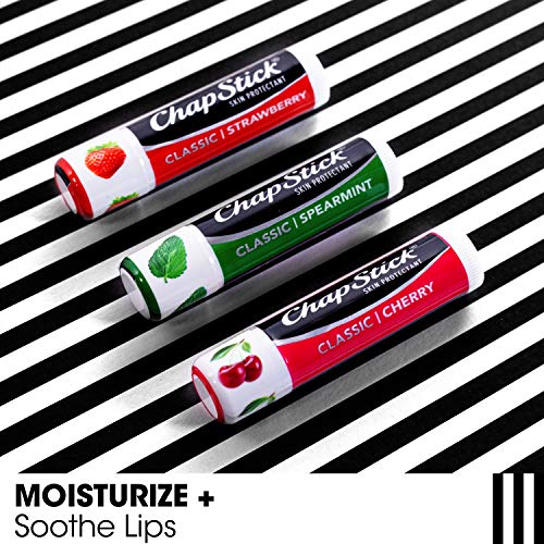 Save on ChapStick 3-Pack Lip Balm Set - Spearmint, Cherry, Strawberry - Image 4