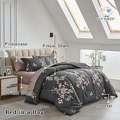 Save on 7-Piece Queen Floral Bedding Set with Sheets - Image 5
